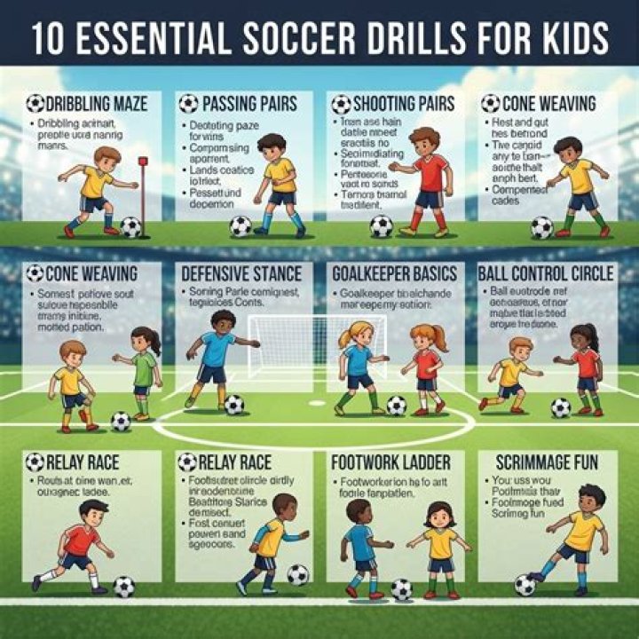 50+ Fun Soccer Drills For Kids To Master The Art