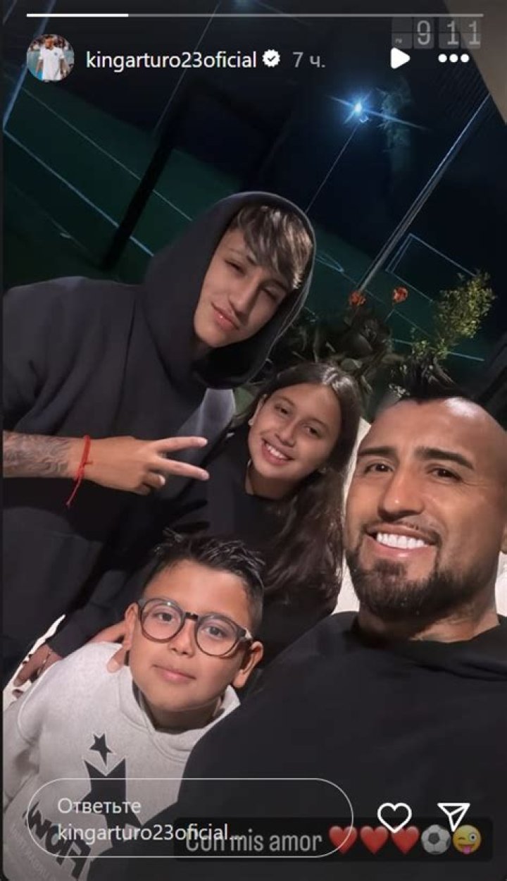 Arturo Vidal Children: Meet Emiliano, Elisabetta, Alonso
