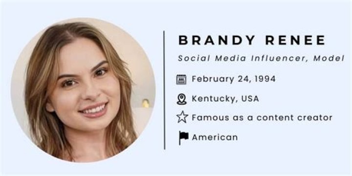 
Brandy Renee- Wiki, Age, Height, Net Worth, Boyfriend, Ethnicity, Career	
