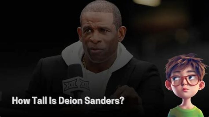 Deion Sanders Height: How Tall is Deion Sanders?