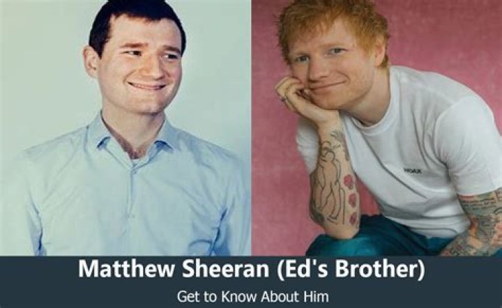 Ed Sheeran Siblings: Meet Matthew Sheeran