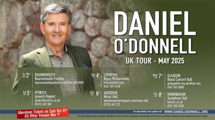 Exclusive: Daniel O'Donnell Chats All Things 2021 UK Tour and More