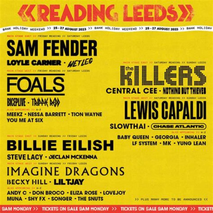First wave of artists announced for Reading & Leeds Festival 2018