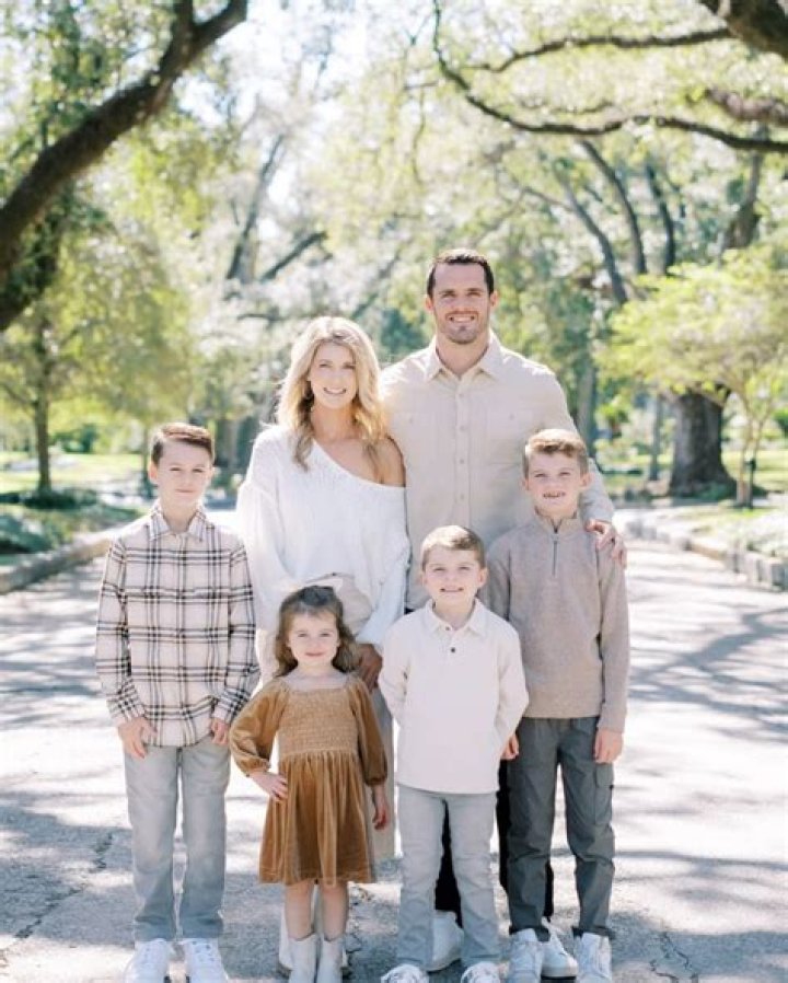 How many Children Does Heather Neel and Derek Carr have?