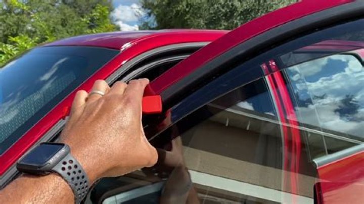 How to install weathertech side window deflectors