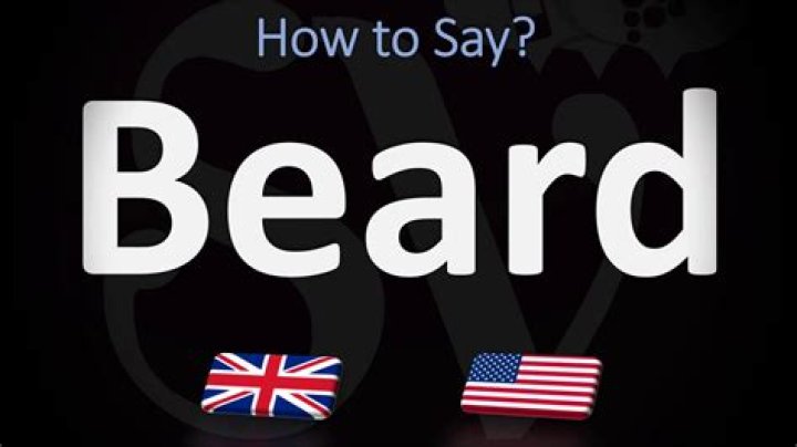 How to pronounce beard