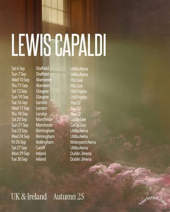 Lewis Capaldi claims second UK number one with 'Before You Go'