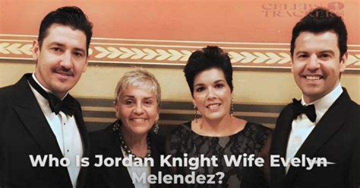 Meet Jordan Knight’s wife, Evelyn Melendez: Biography, Net Worth & more