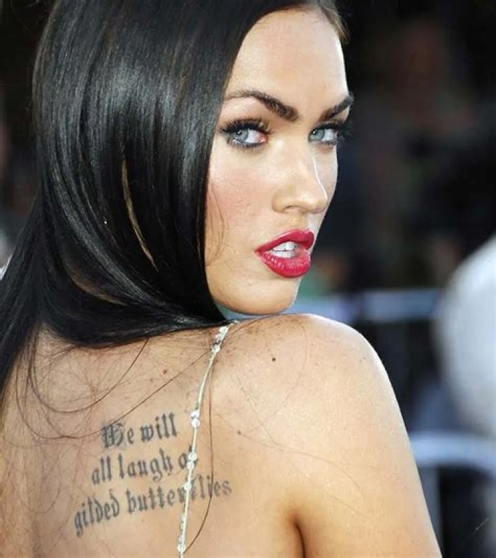Megan Fox’s 7 Tattoos & Their Meanings