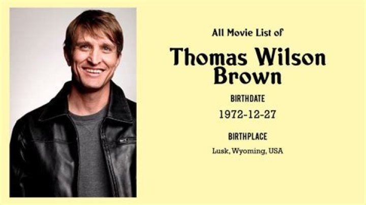Thomas Wilson Brown- Wiki, Age, Ethnicity, Wife, Height, Net Worth, Career