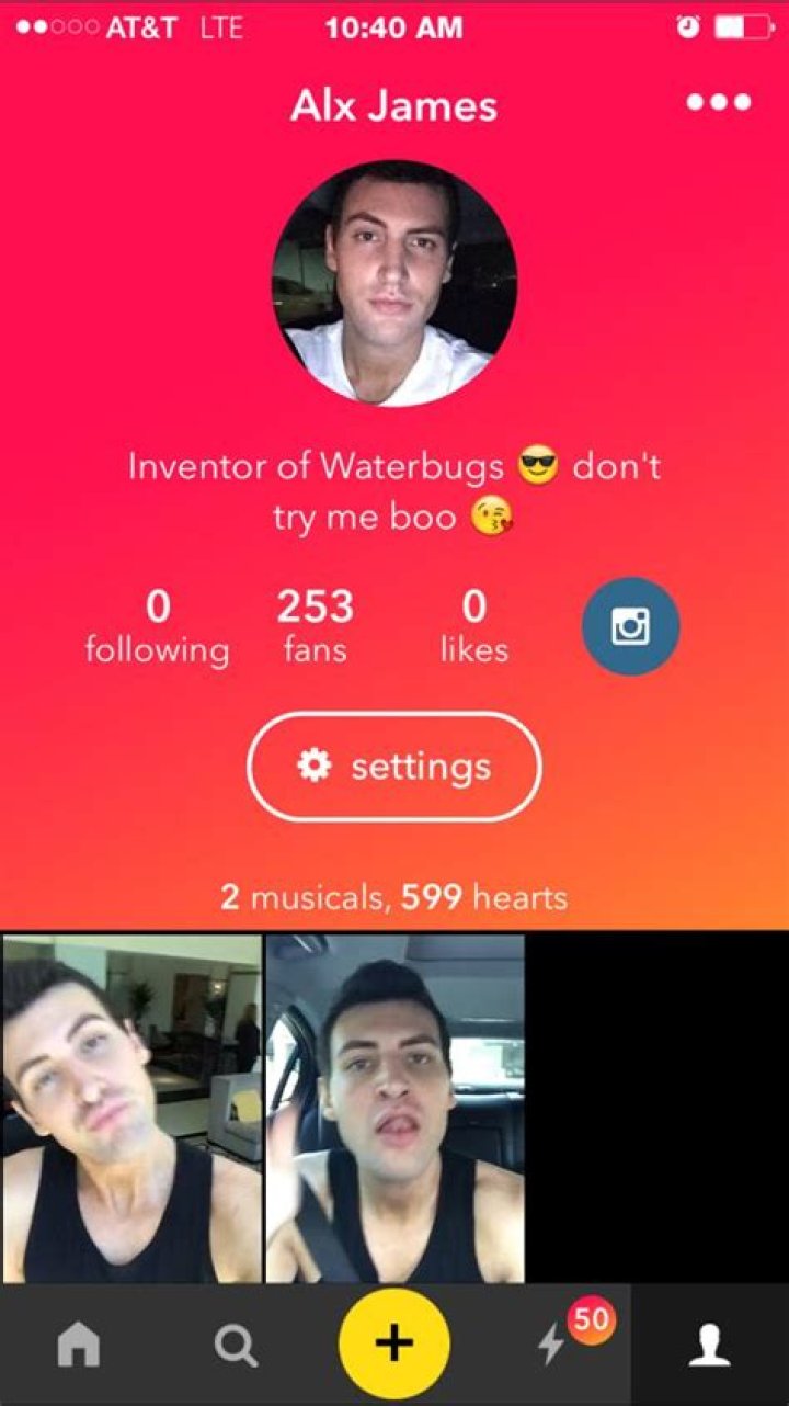What is Alx James' Snapchat?