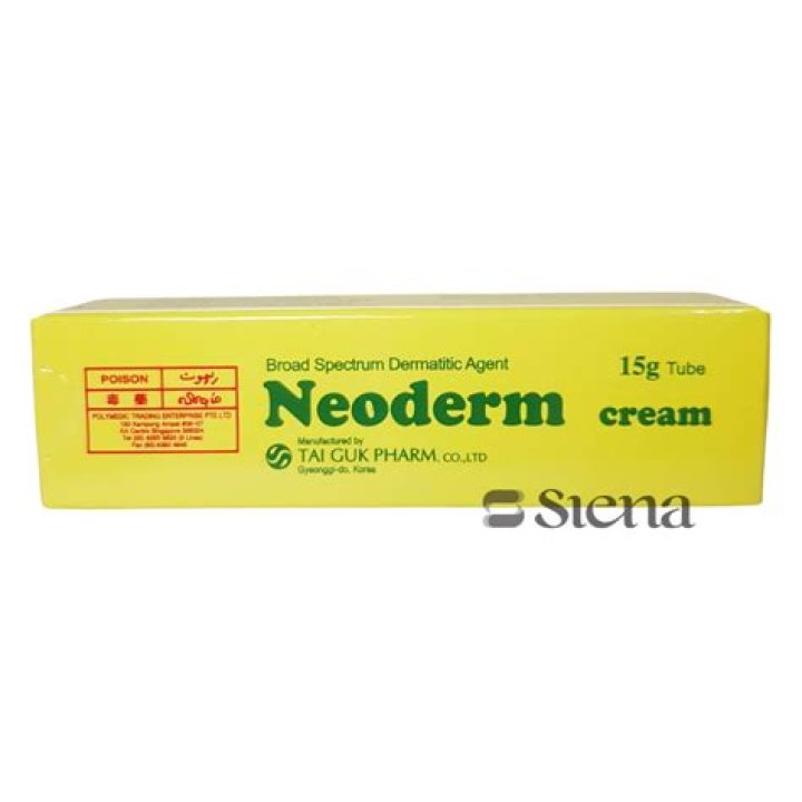 What is neoderm cream used for
