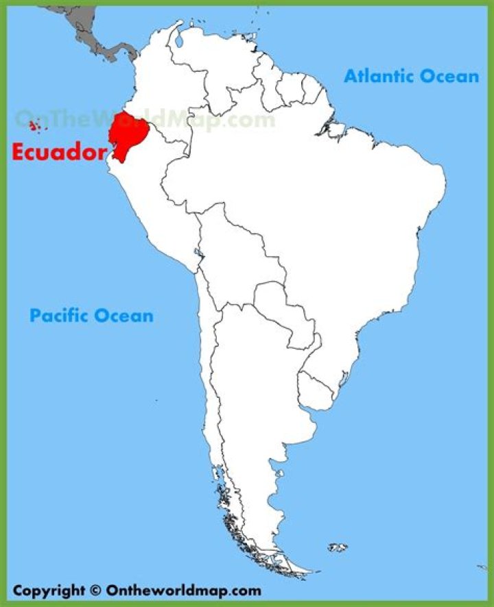 Where is ecuador located