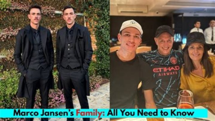 Who are Marco Jansen’s Parents?